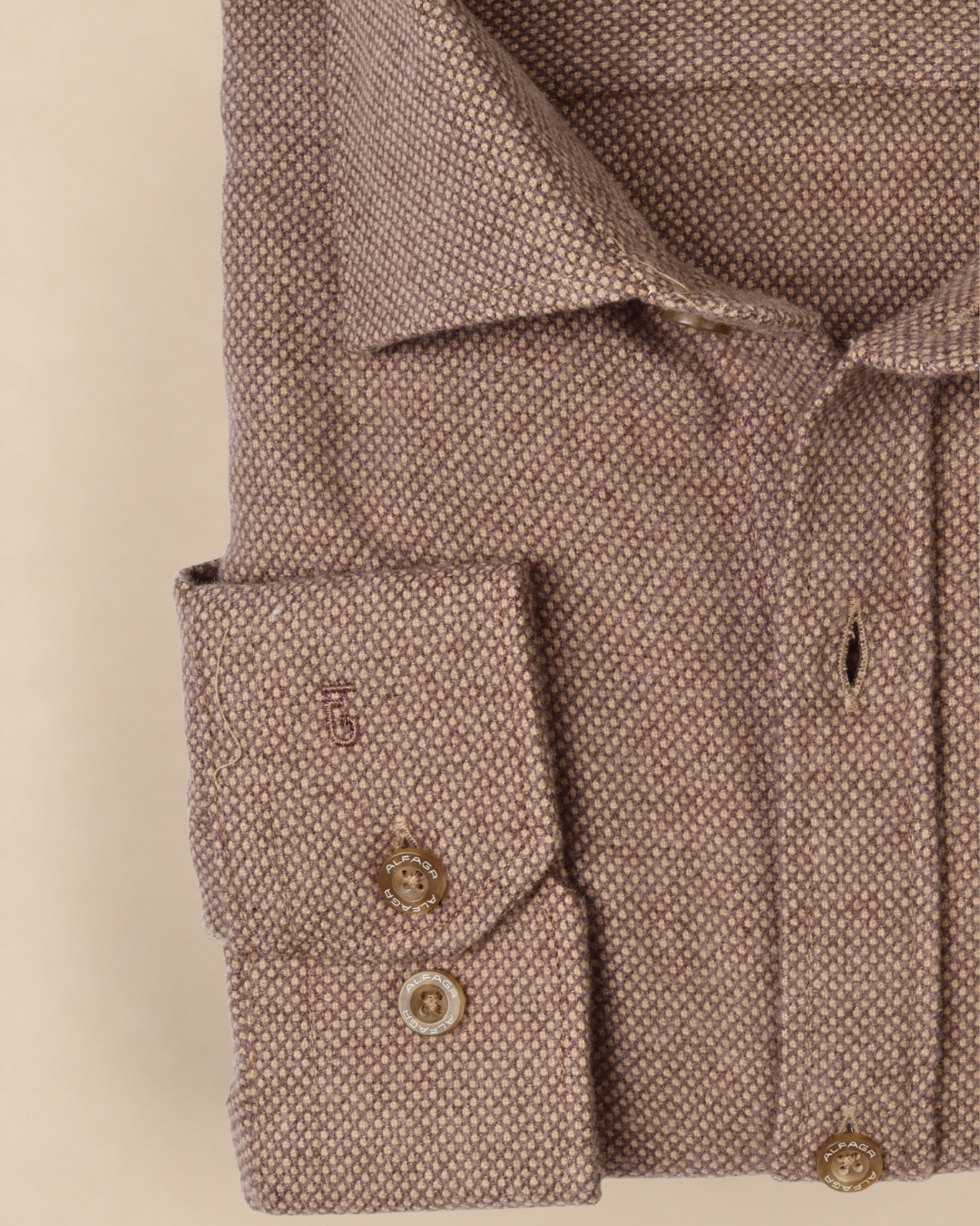 wool shirt cotton - BigSize