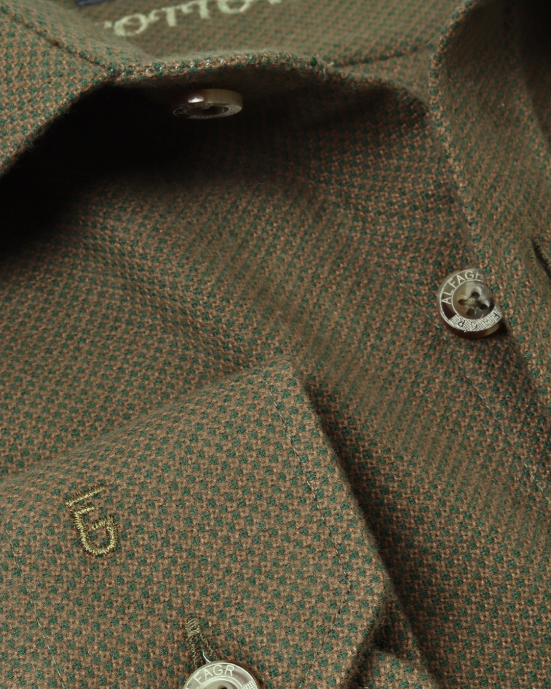 wool shirt cotton - BigSize