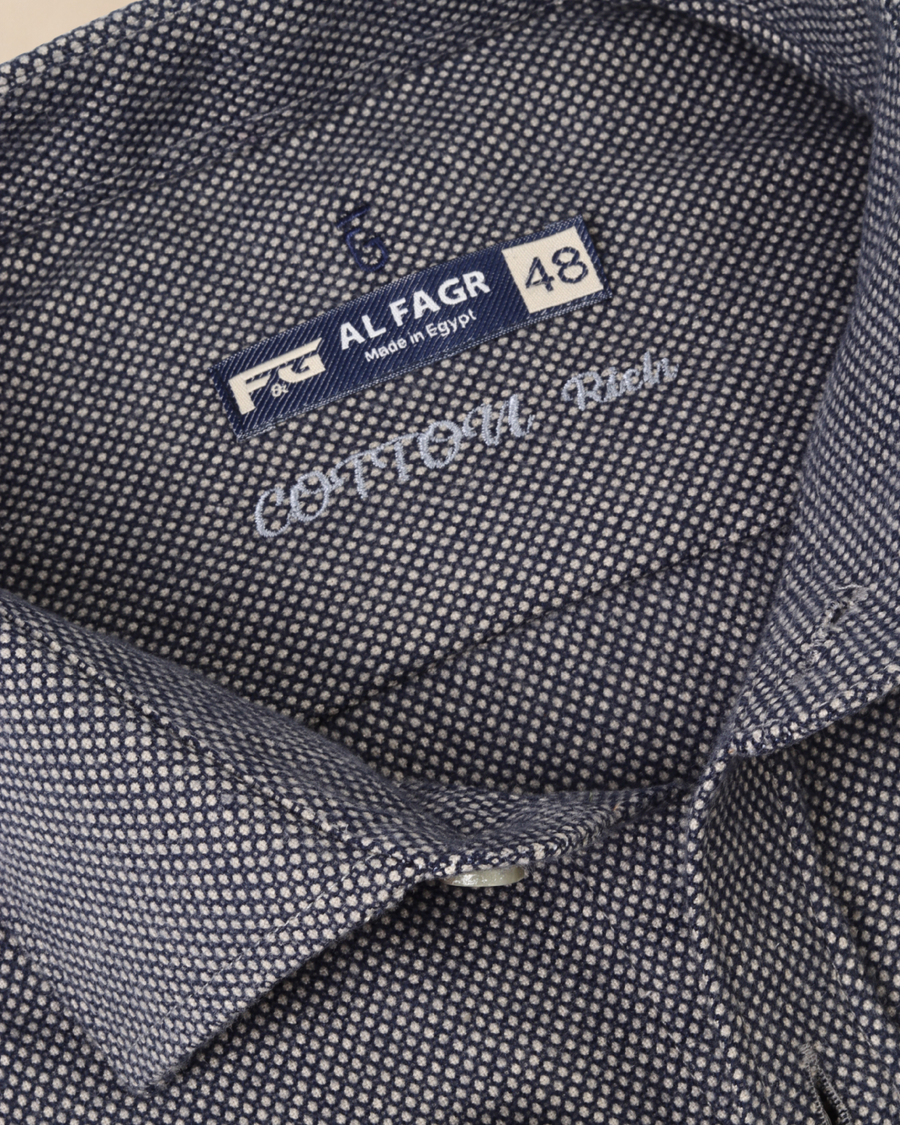 wool shirt cotton - BigSize