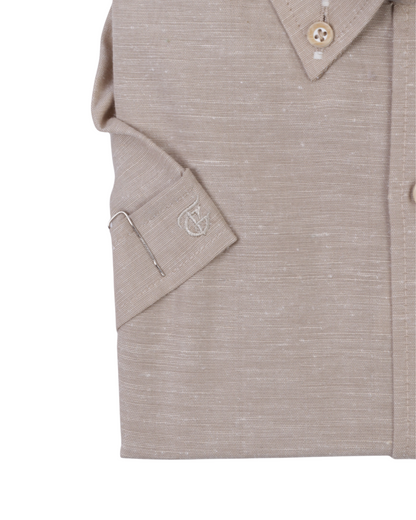 قميص نص كم قطن