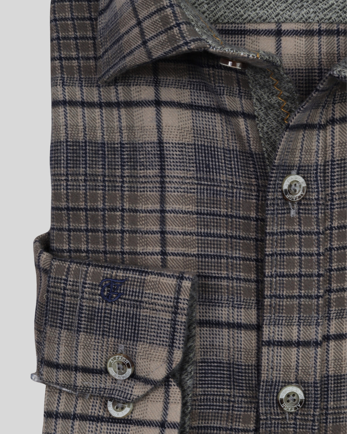 Dark Grey Wool Shirt