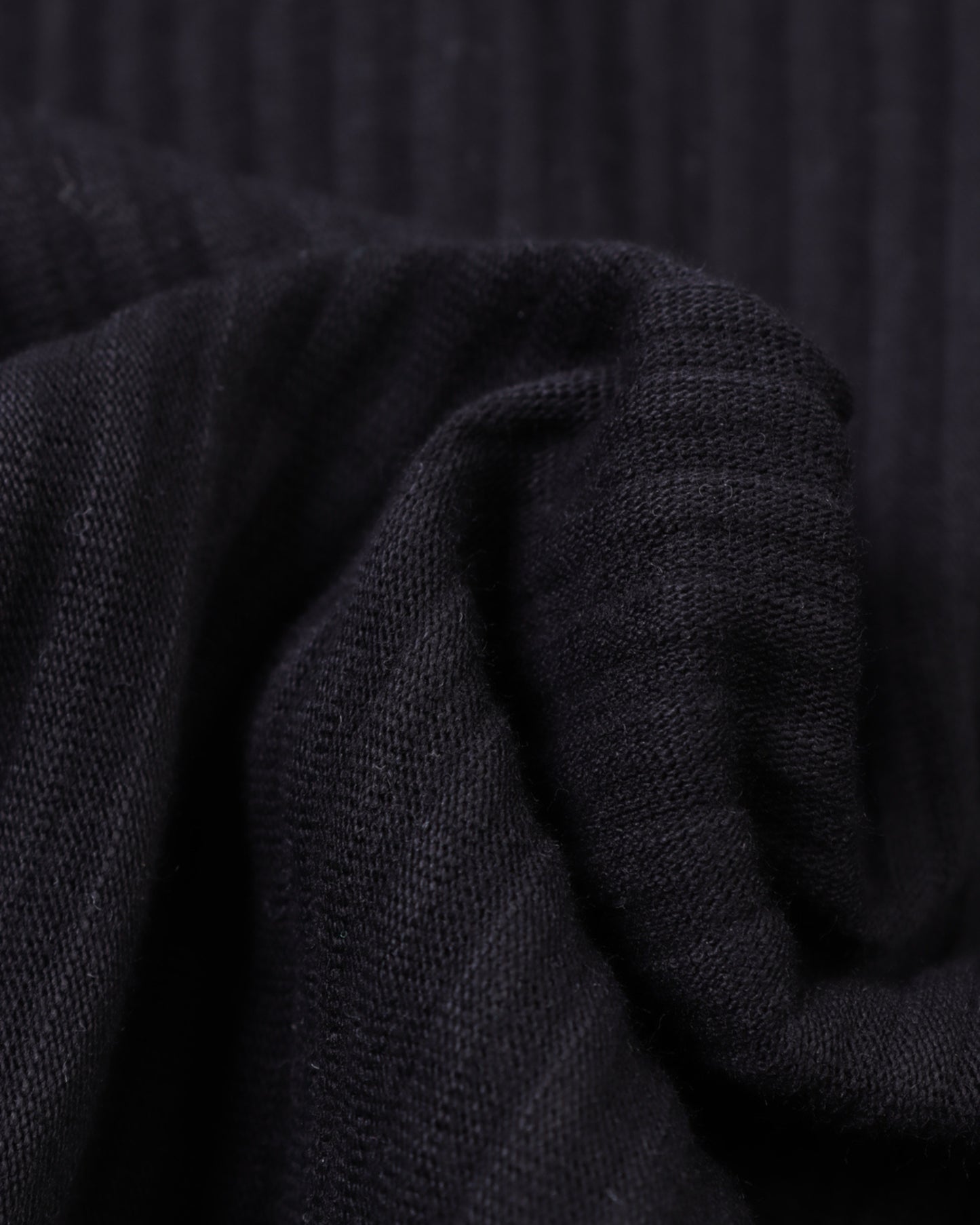 Round Ribbed T-Shirt