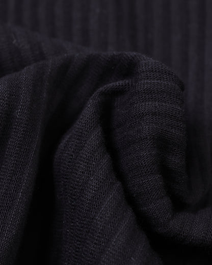 Round Ribbed T-Shirt