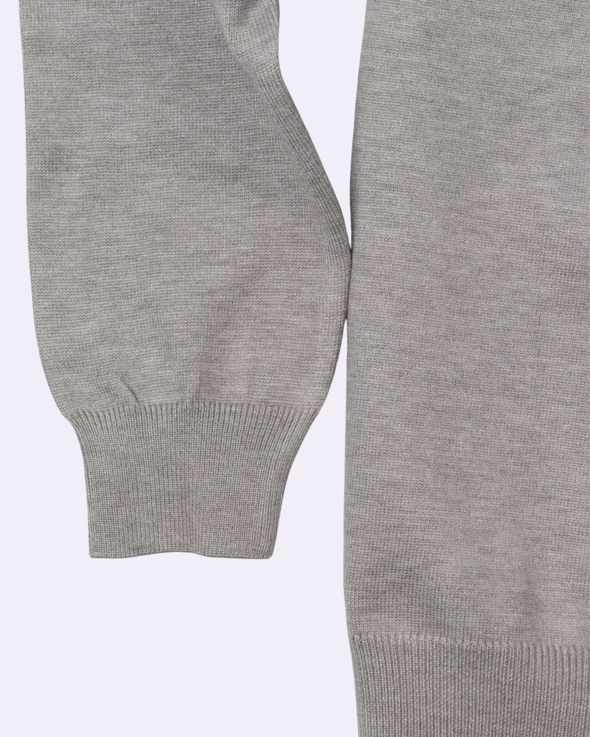 White Grey Polo Neck Trico
