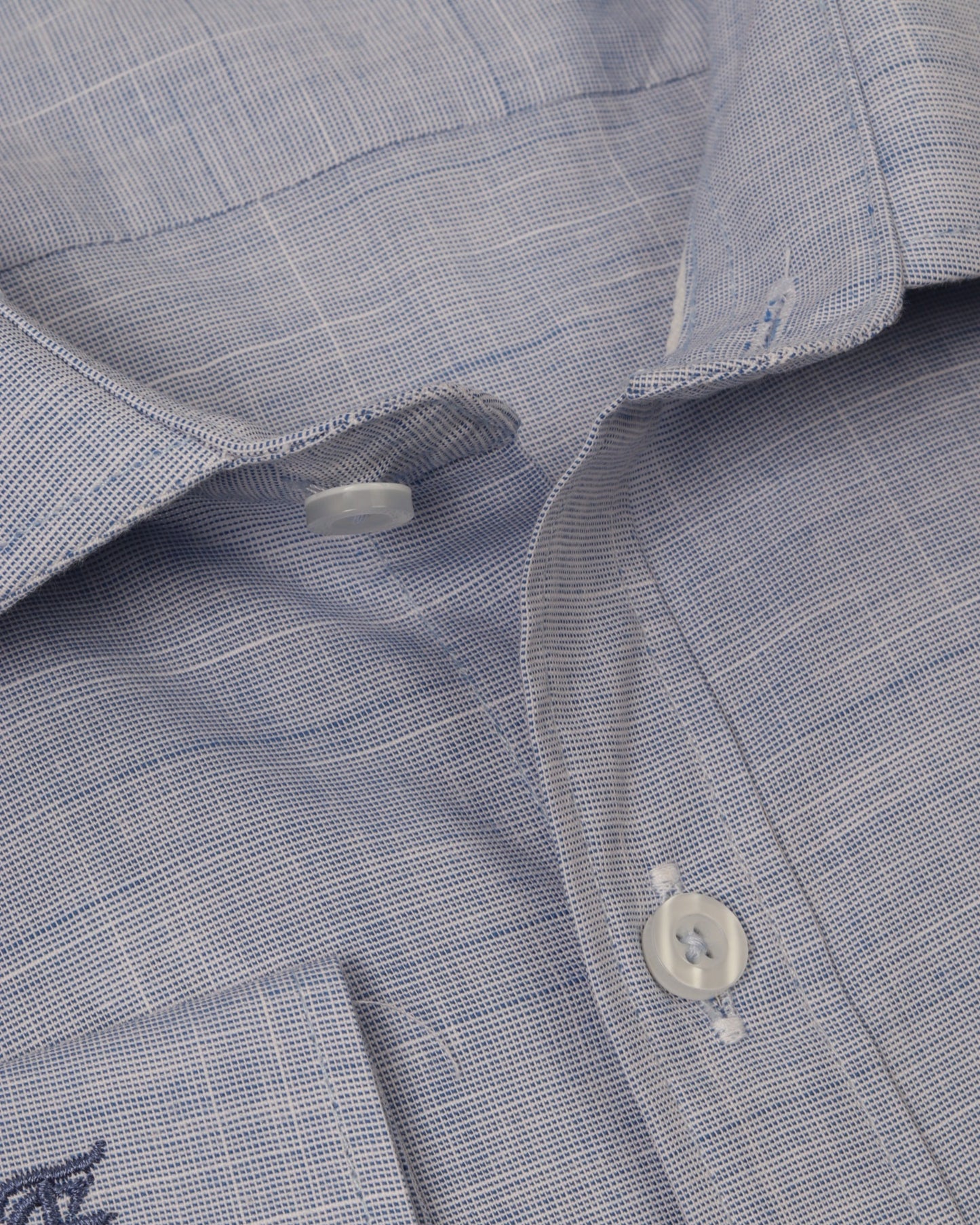 Baby Blue Pure cotton plain weave fabric