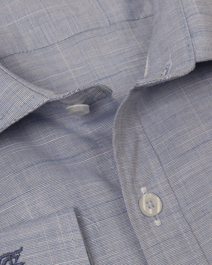 Baby Blue Pure cotton plain weave fabric