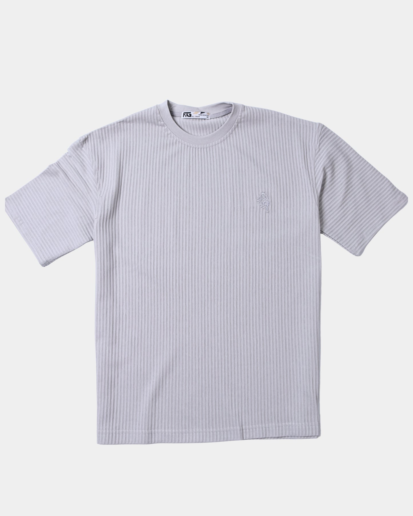 Round Ribbed T-Shirt