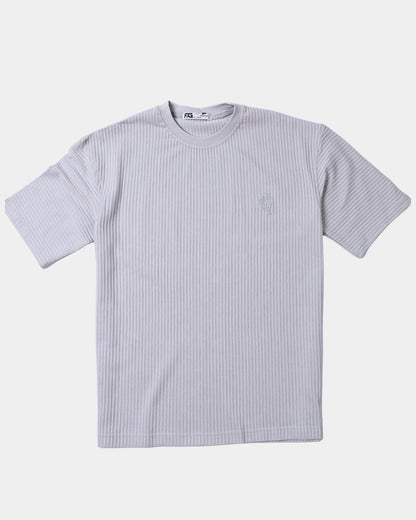 Round Ribbed T-Shirt