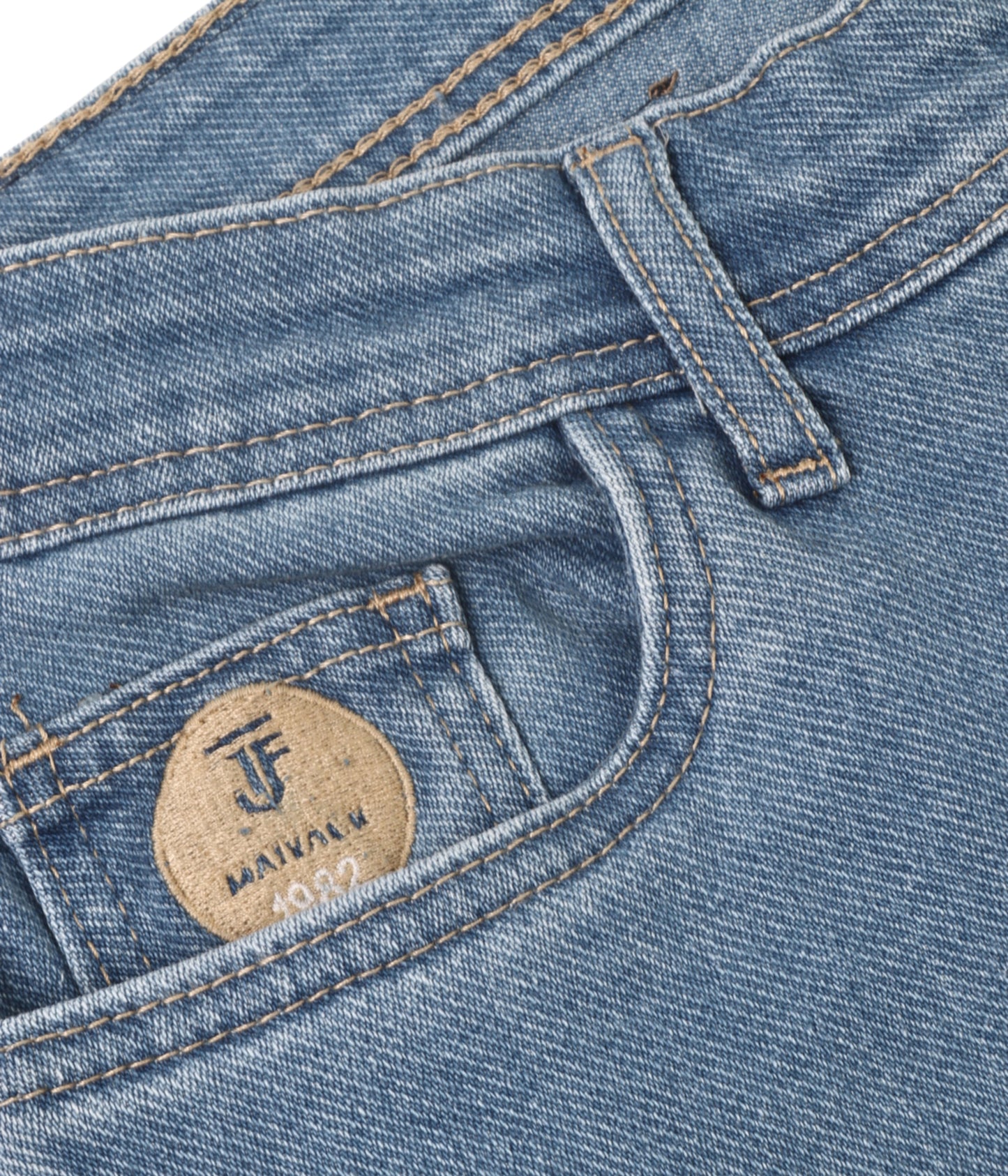 Light Blue Men’s Denim Jeans – بنطلون جينز رجالي دنيم