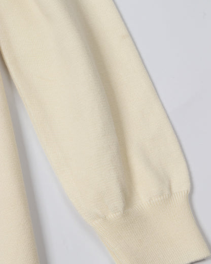 Creamy Polo Neck Trico