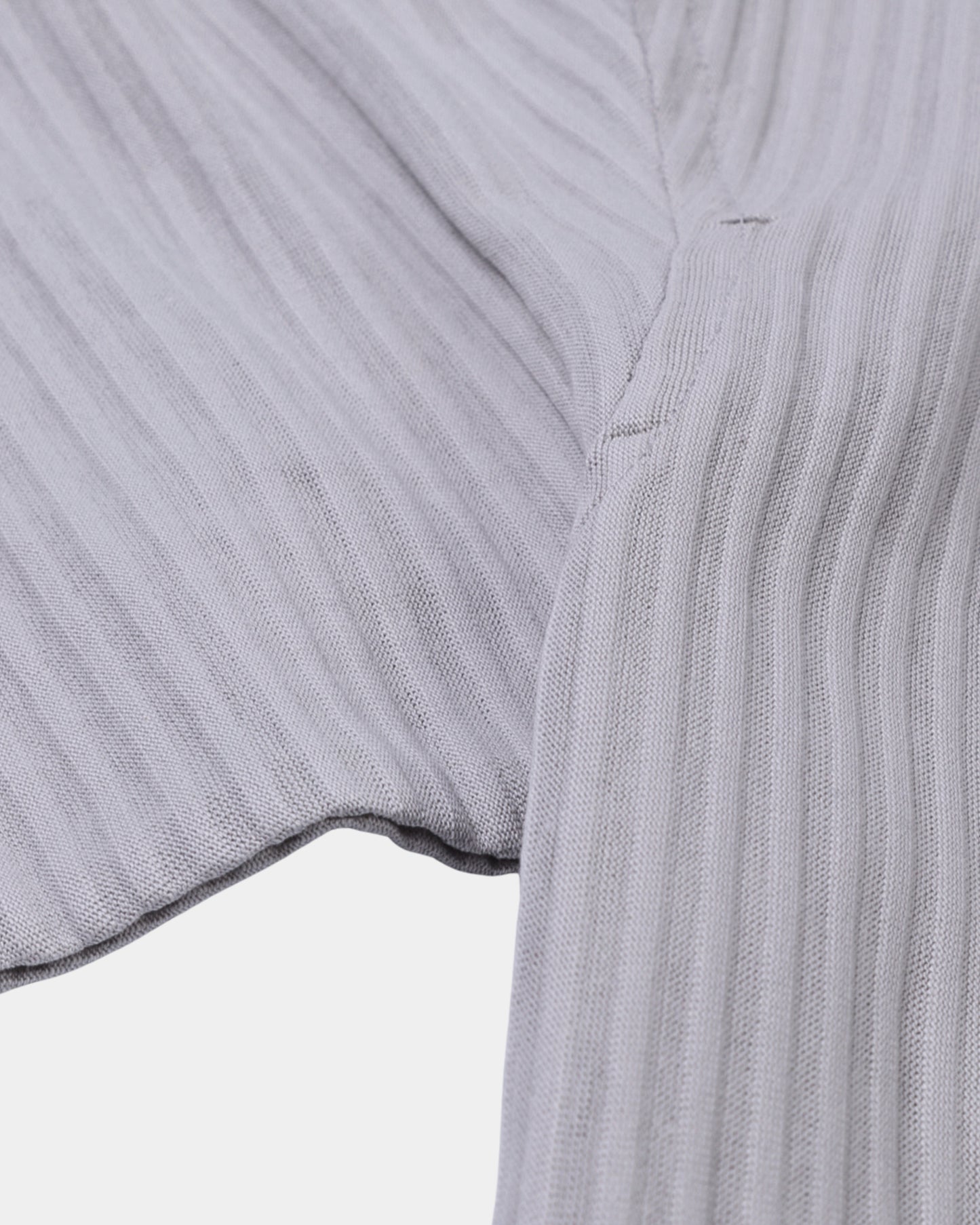 Round Ribbed T-Shirt