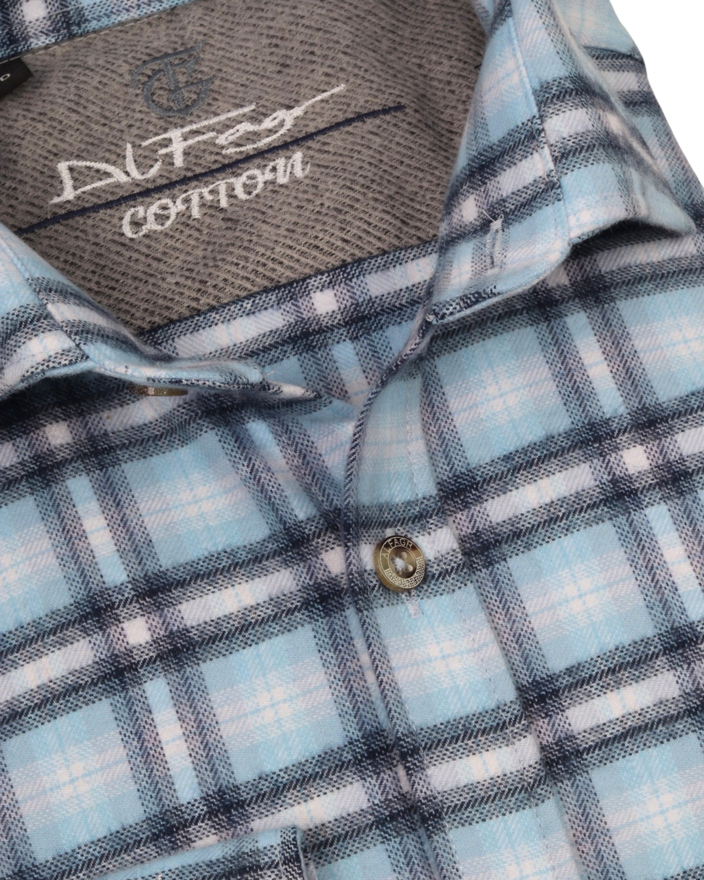 Baby Blue Wool Shirt