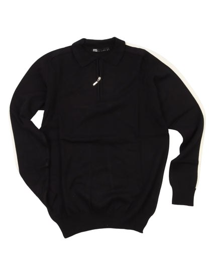 Black Polo Neck Trico