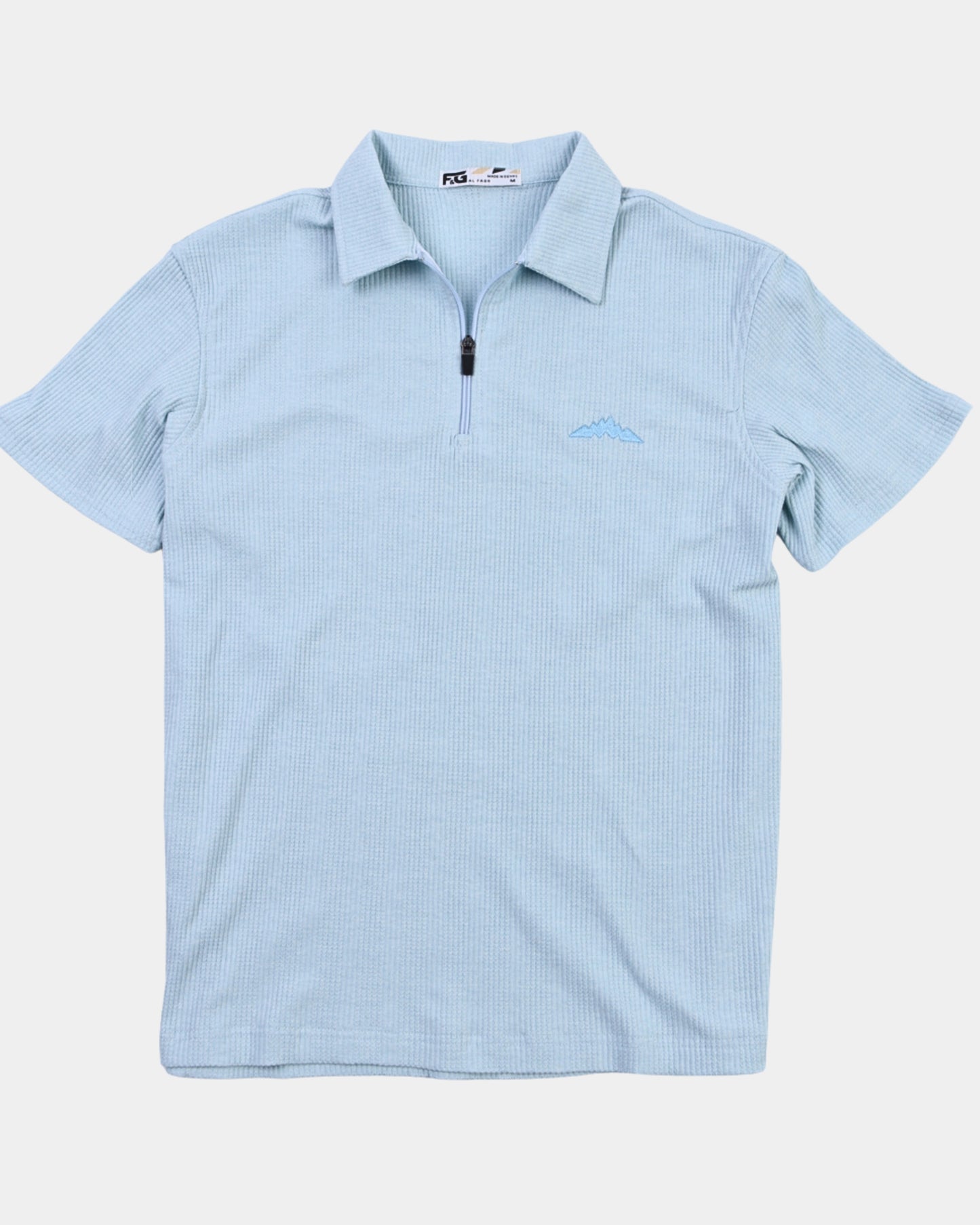Zipper Polo Shirt