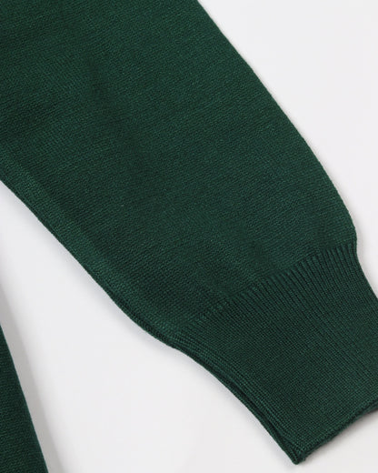 DarkGreen Polo Neck Trico