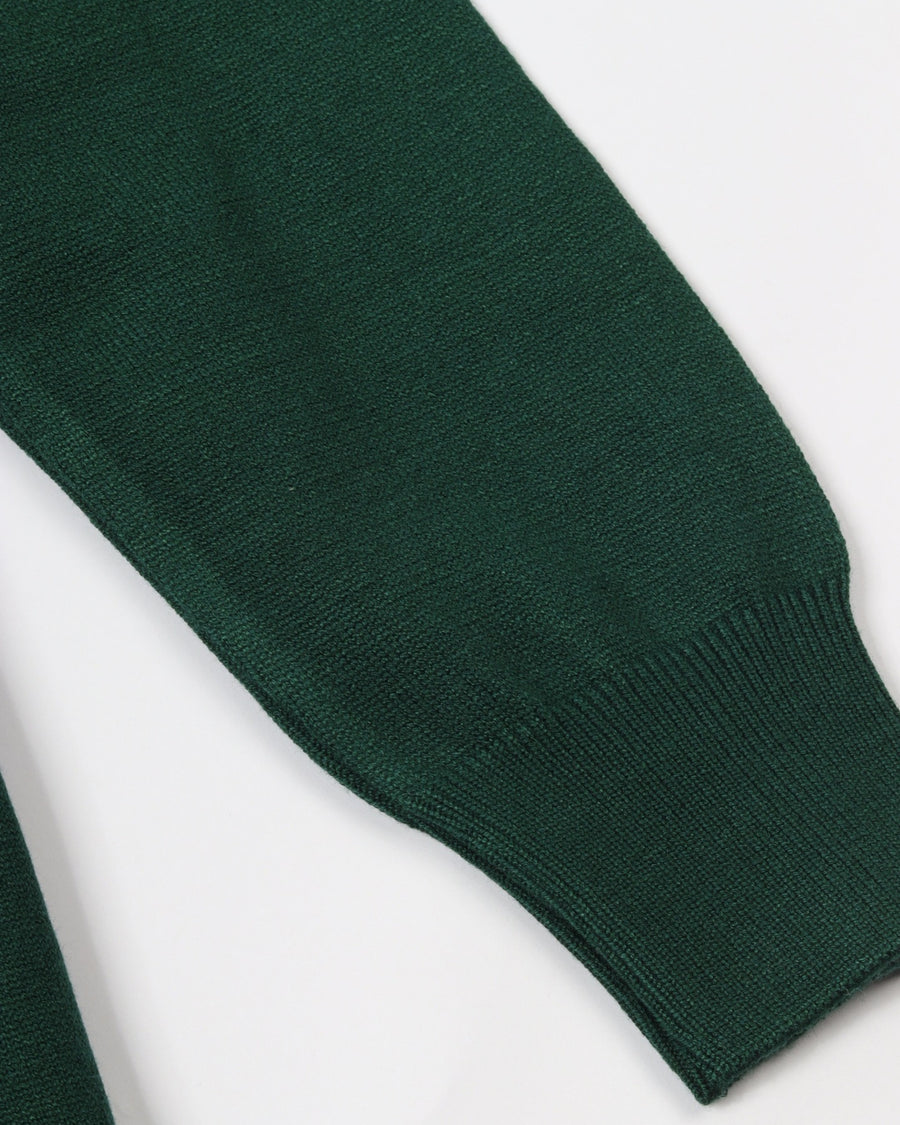 DarkGreen Polo Neck Trico