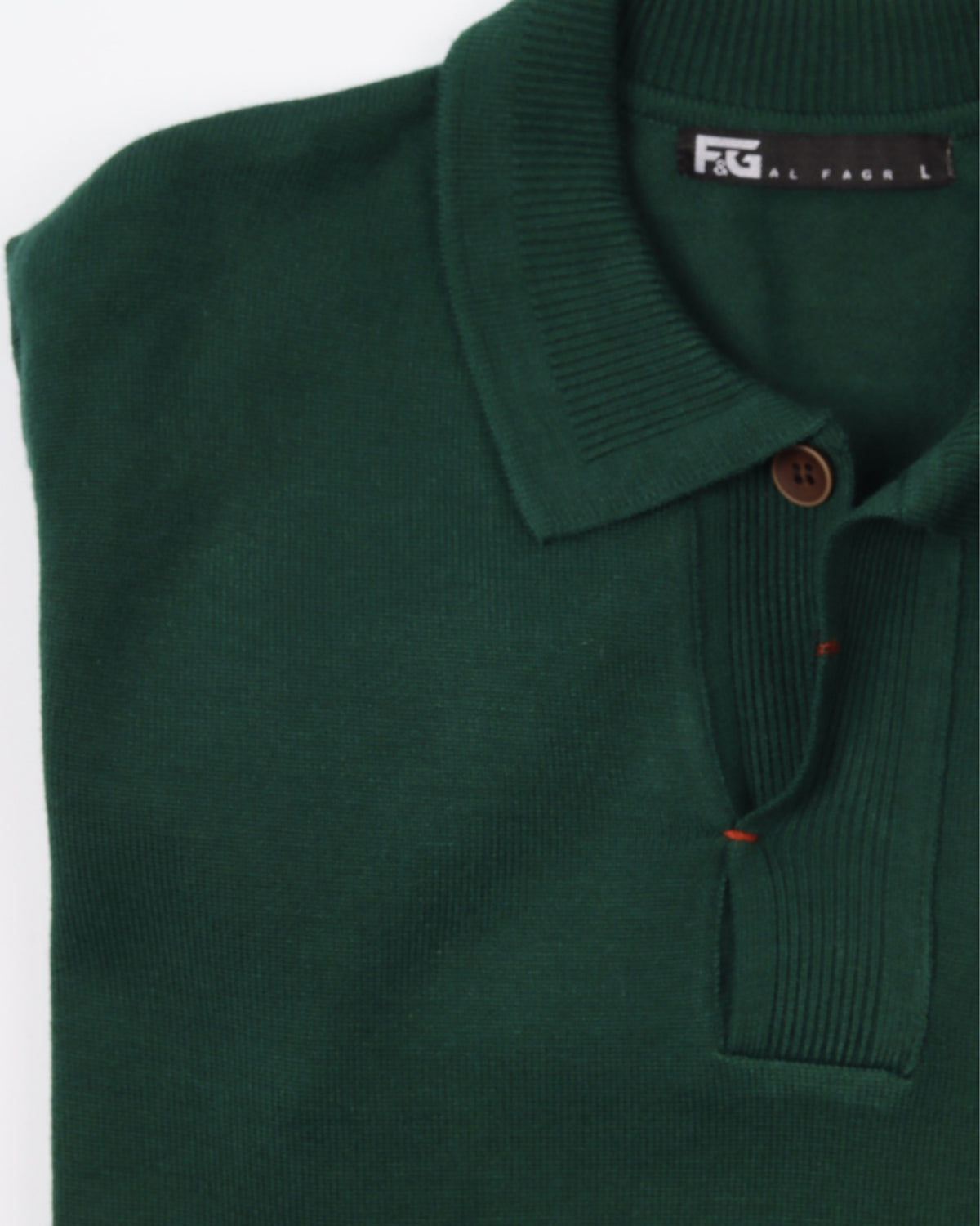 DarkGreen Polo Neck Trico