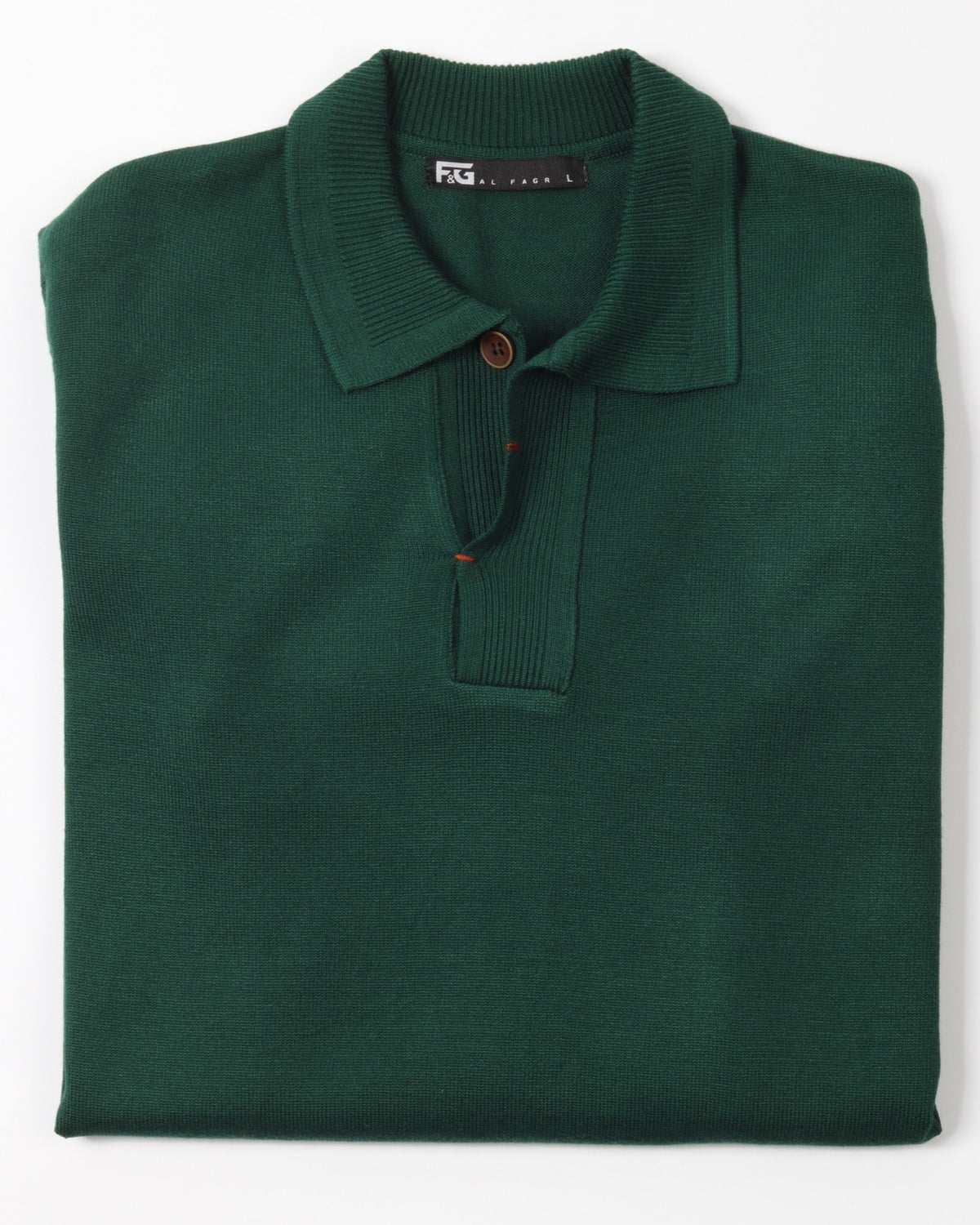 DarkGreen Polo Neck Trico