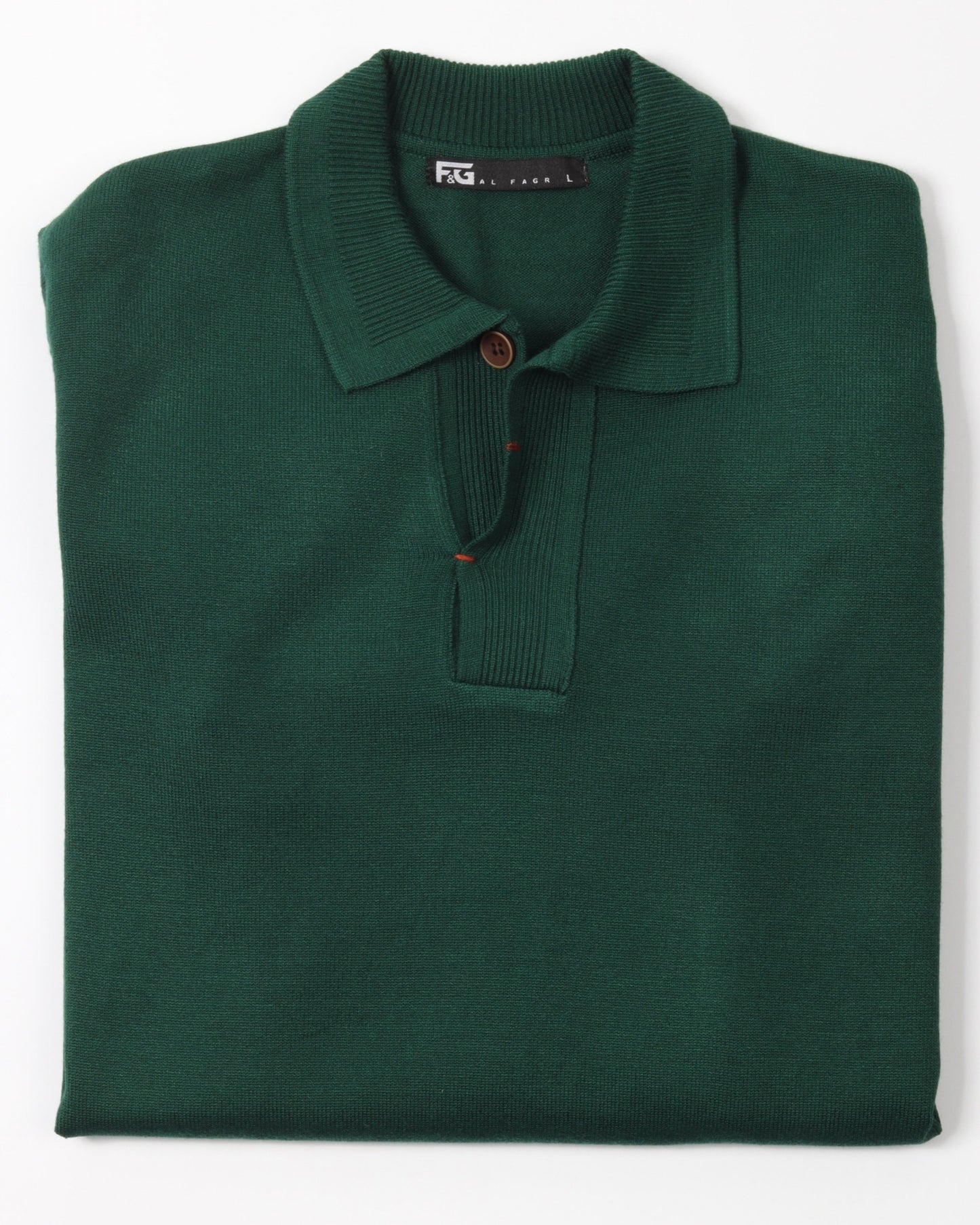 DarkGreen Polo Neck Trico