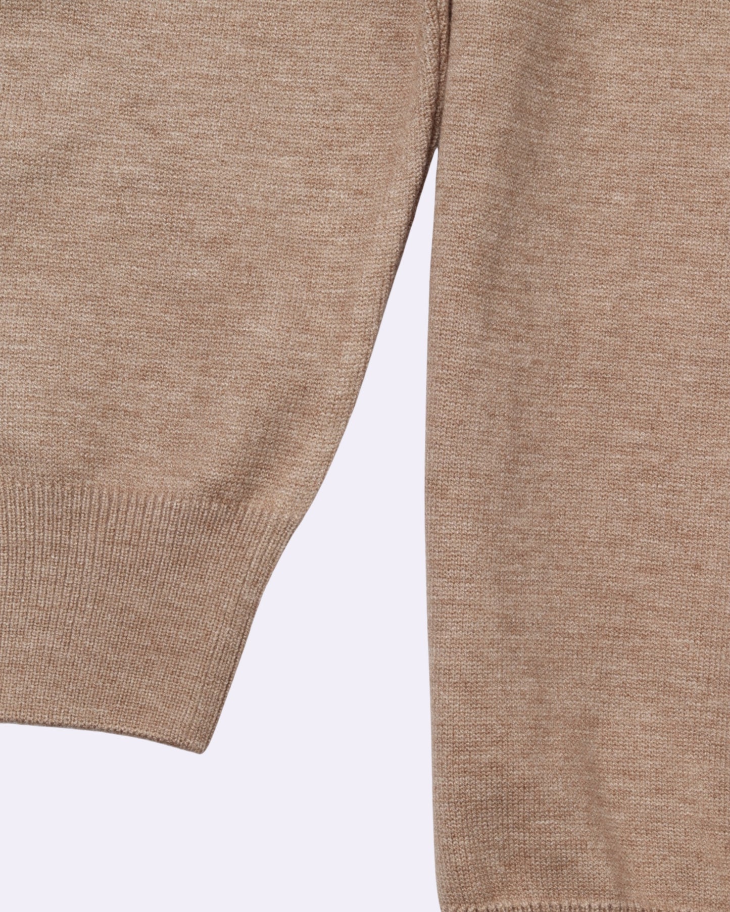 Beige Polo Neck Trico