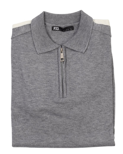 Silver Polo Neck Trico