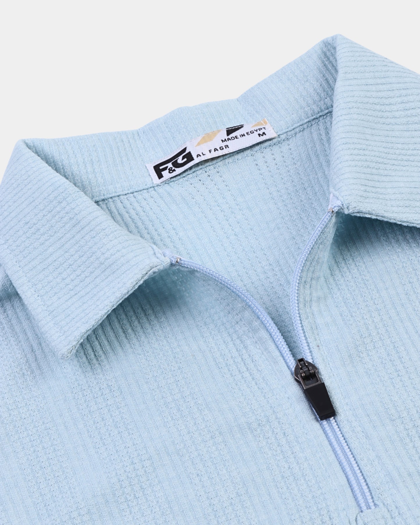 Zipper Polo Shirt