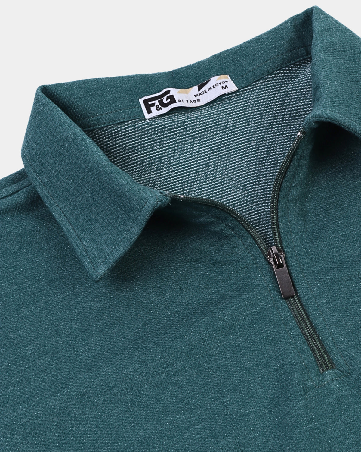 Premium beige Zipper Polo Shirt