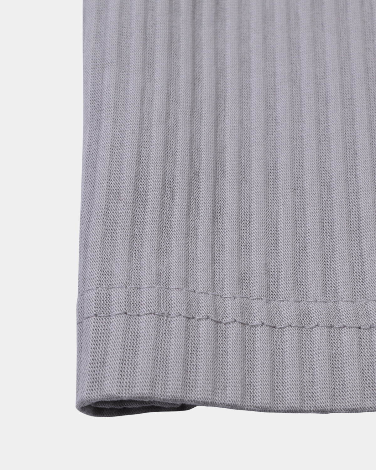 Round Ribbed T-Shirt