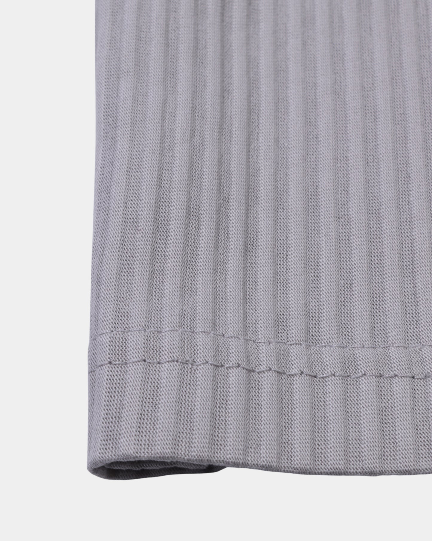 Round Ribbed T-Shirt