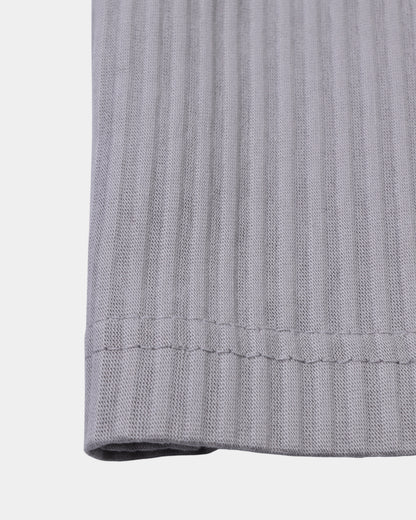 Round Ribbed T-Shirt