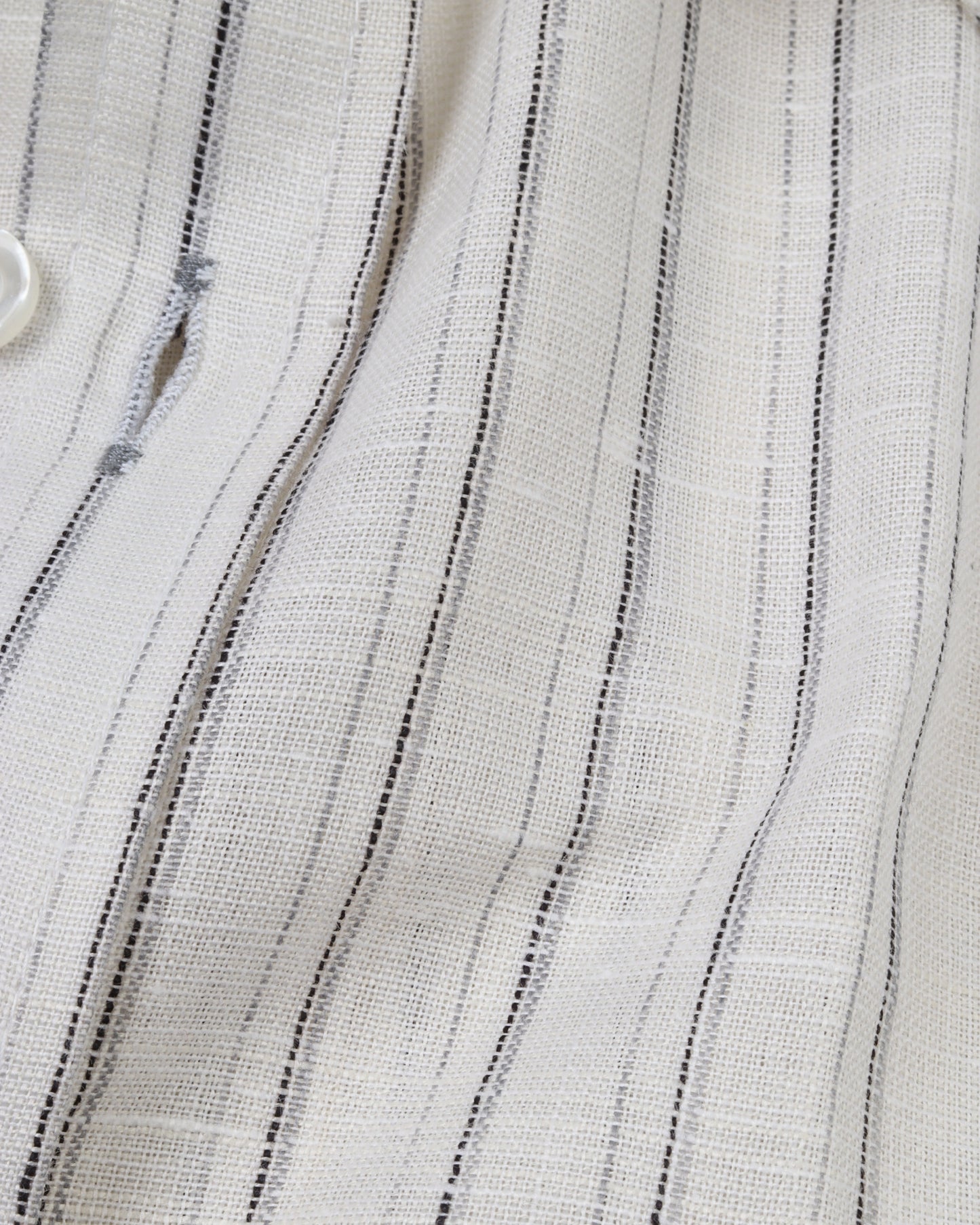 White Pure Cotton Long Sleeve Shirt