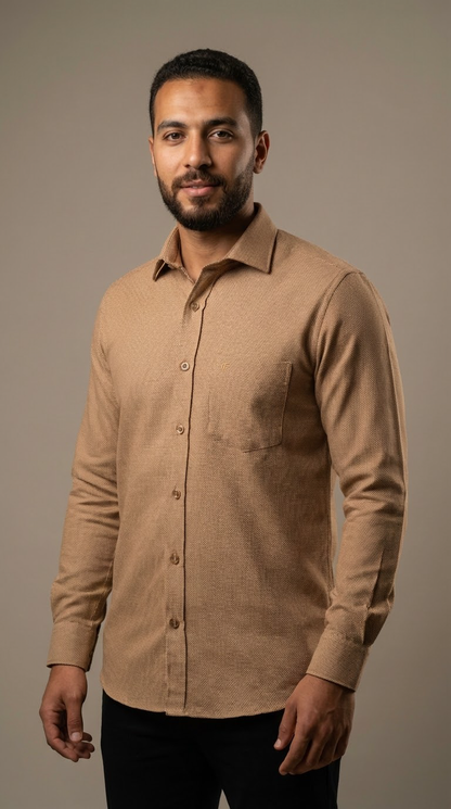Bronze Wool Shirt