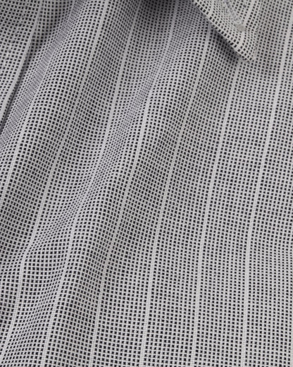 Silver Pure Cotton Long Sleeve Shirt