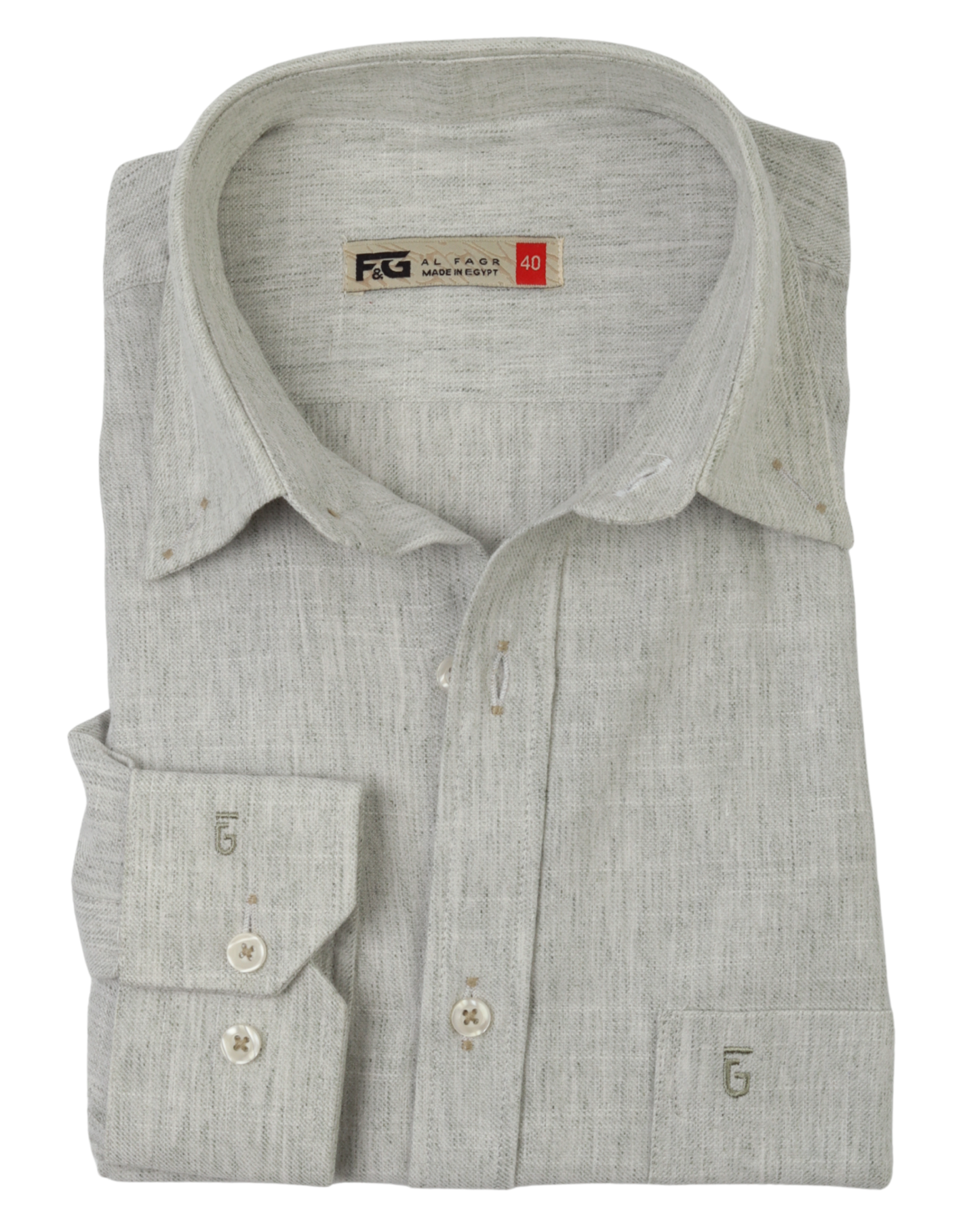 Mint Pure Cotton Long Sleeve Shirt