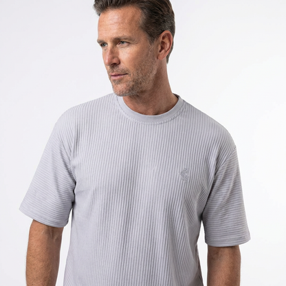 Round Ribbed T-Shirt